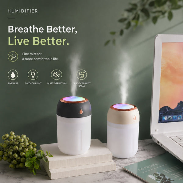 SD-04 Humidifier With  Essential Oil Combo Set