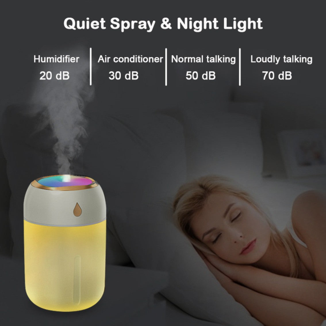 SD-04 Humidifier With  Essential Oil Combo Set