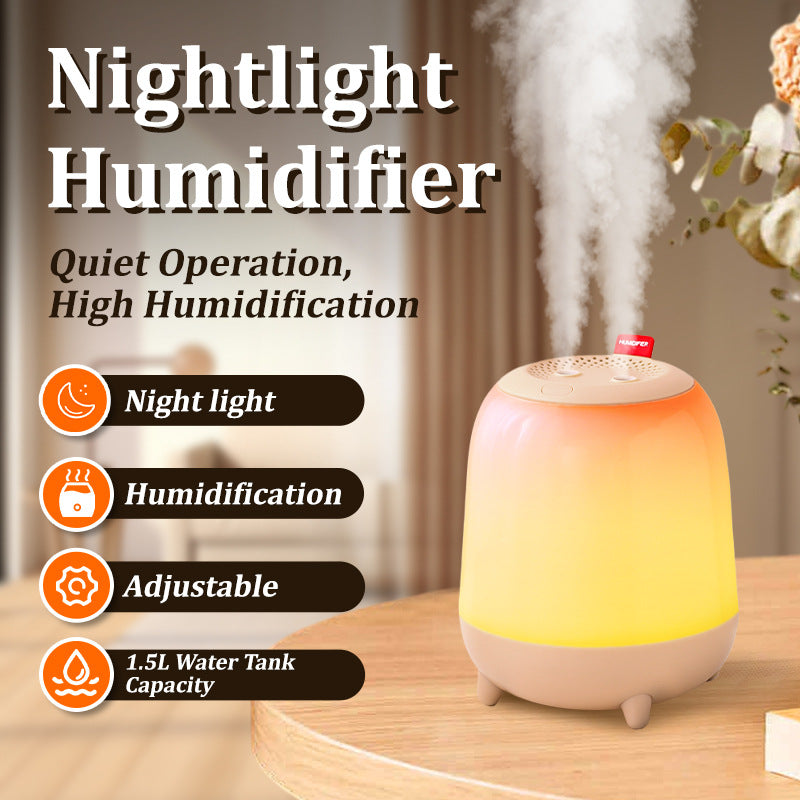 Double Nozzle Humidifier With Essential Oil Combo Set