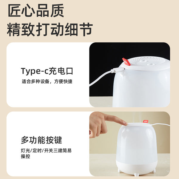 Double Nozzle Humidifier With Essential Oil Combo Set